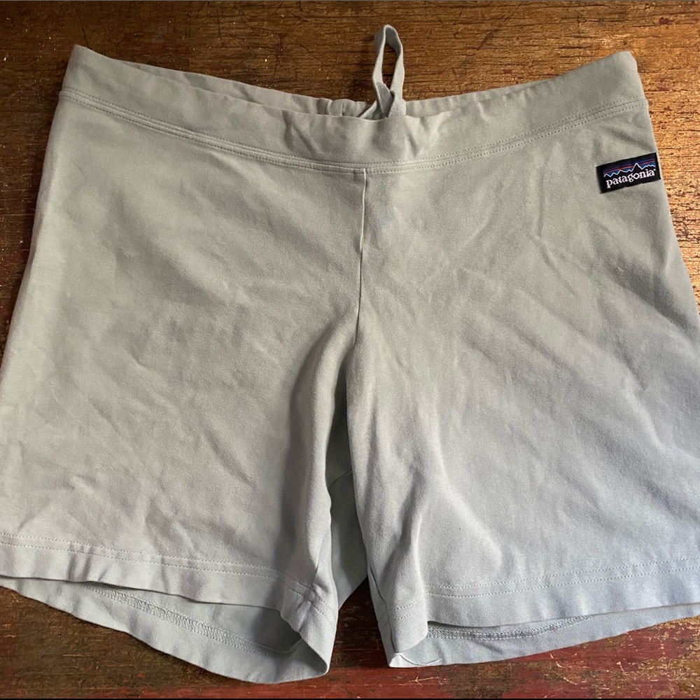 Patagonia Vintage Spandex Shorts Seafoam green